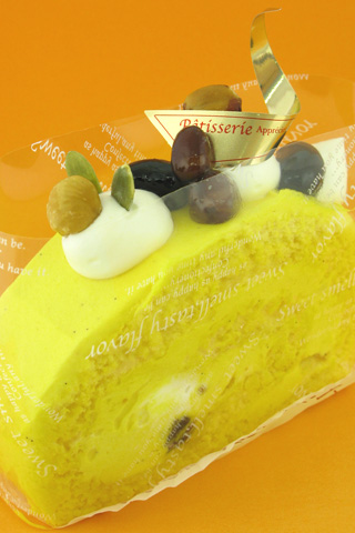 かぼちゃロールケーキ