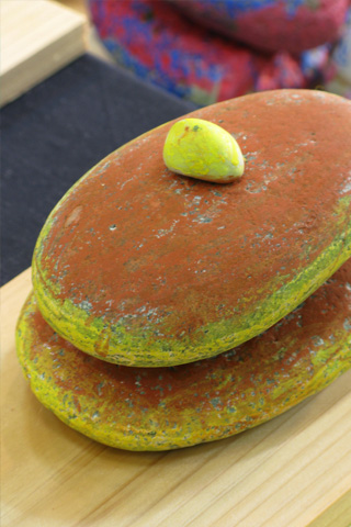 二段重ねのホットケーキ