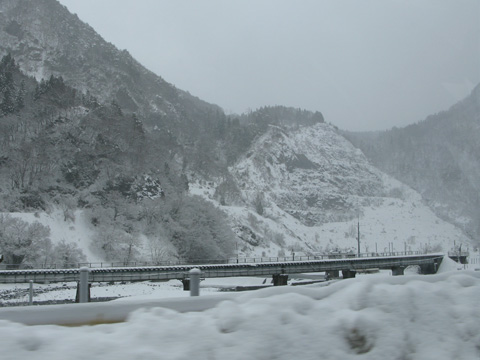 大糸線の線路
