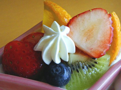 菱アラモードのフルーツ