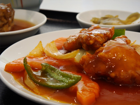 酢豚定食 酢豚定食