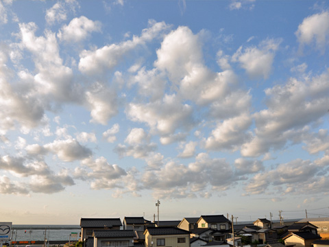 糸魚川の空１