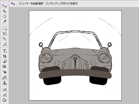 クラシックカーの下書き１