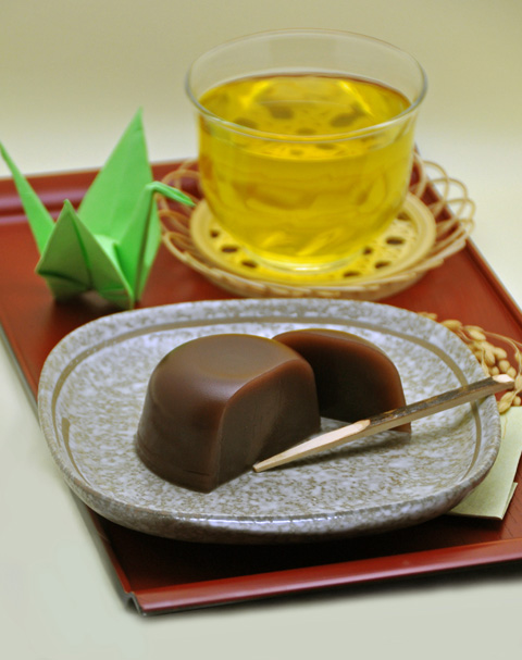 水羊羹写真の補正