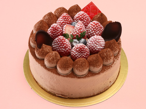 生チョコデコレーションケーキ
