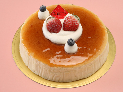 スフレチーズデコレーションケーキ