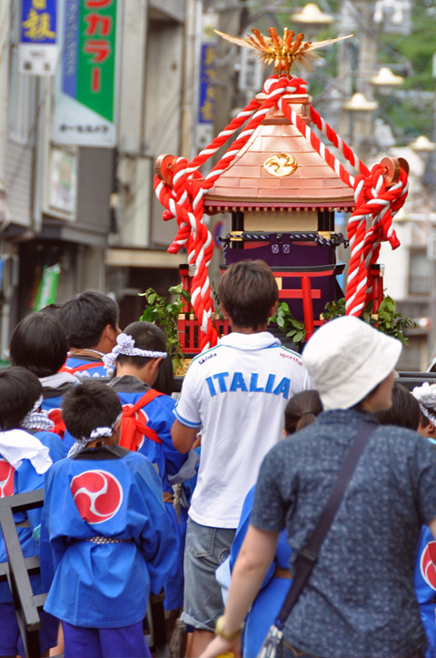 能生町祇園祭・子供神輿