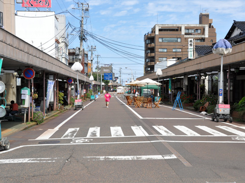 エキカモ準備中の駅前 エキカモ準備中の駅前