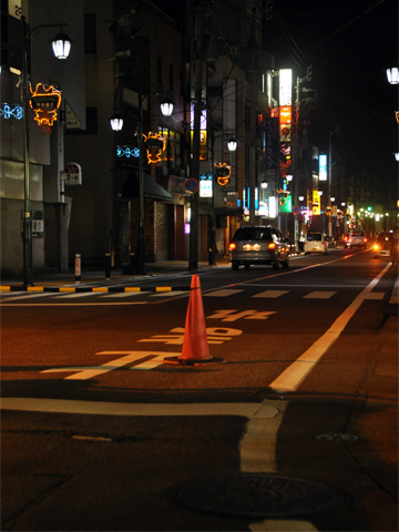 エキカモ・夜の交通規制