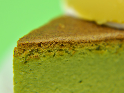 黒糖プリンと抹茶のケーキ2 黒糖プリンと抹茶のケーキ2