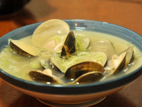 アサリ蒸し