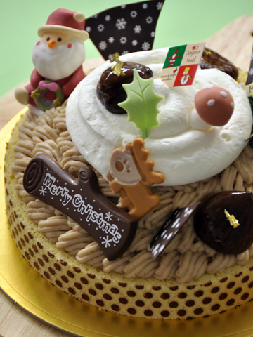 2009年クリスマスケーキ1 2009年クリスマスケーキ1