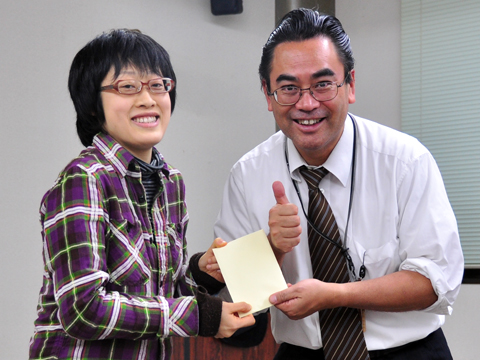 第４位内山農産のチカさん
