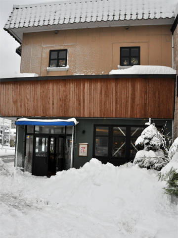 糸魚川店の雪 糸魚川店の雪