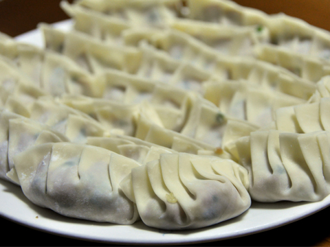 手作り餃子