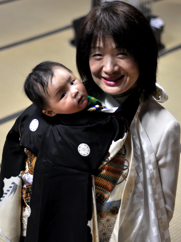 息子とおばあちゃん