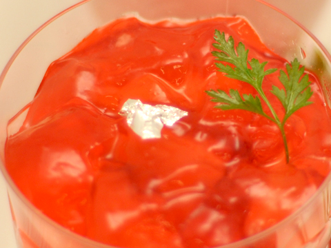 越後姫のいちごミルクプリン２