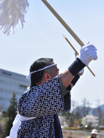 勇ましい掛け声