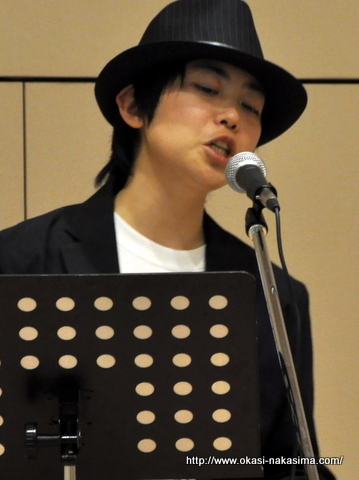 山岸桐吾さんのコンサート風景