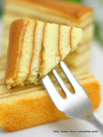 ジオバームをフォークで