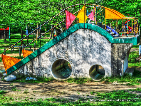 高田公園の遊具 高田公園の遊具