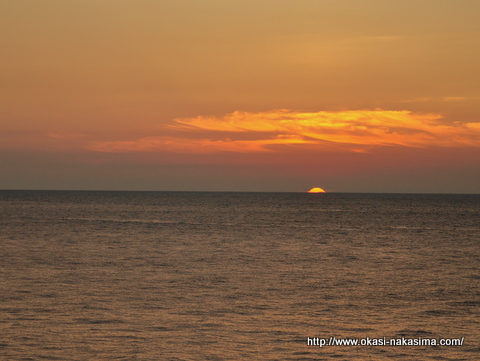 糸魚川の夕日２