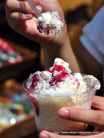 ふわふわかき氷