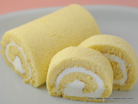 バニラロールケーキ バニラロールケーキ