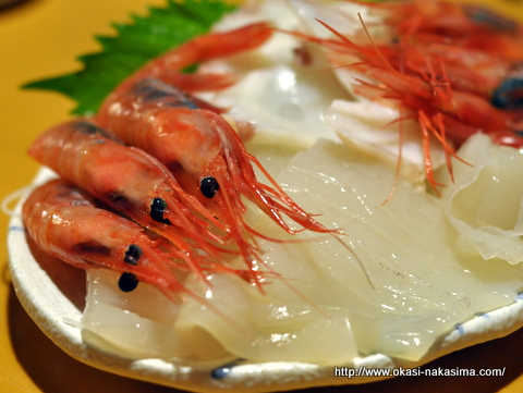 刺身の盛り合わせ