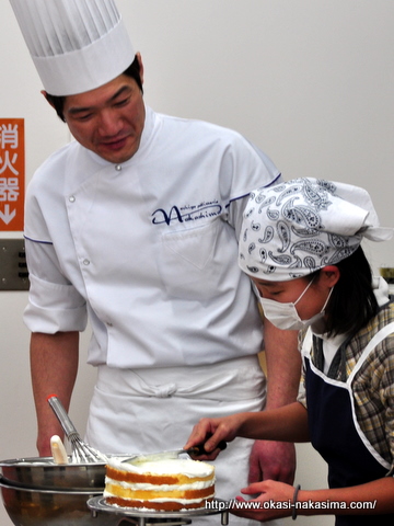 ナッペをする児童の皆様 ナッペをする児童の皆様