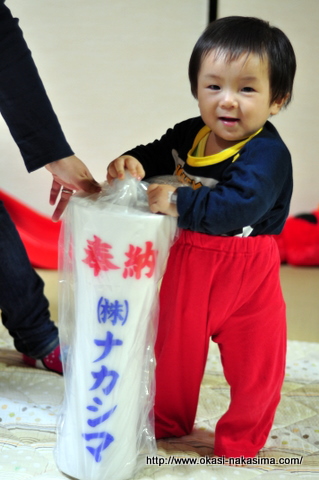 大きいろうそくと息子 大きいろうそくと息子