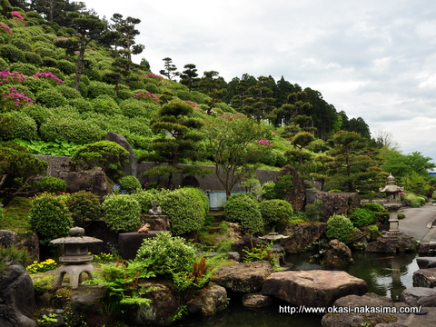 月華山かねこつつじ園の庭園風景 月華山かねこつつじ園の庭園風景