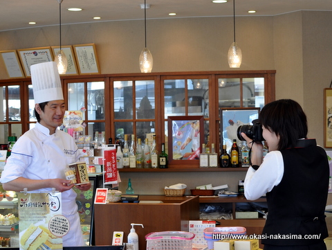 シェフの写真撮影