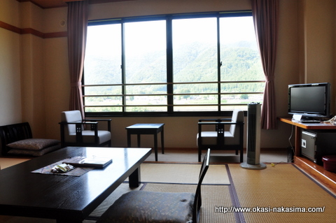 ホテルさきはなさんの客室