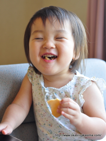 ご満悦の咲花ちゃん