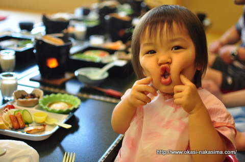 朝の咲花ちゃん