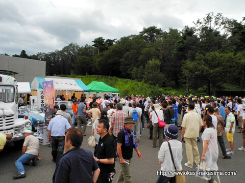 日本海クラシックカーレビューの賑わい