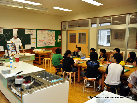 木浦小学校さんでの講演風景