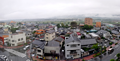 韮崎の朝 韮崎の朝