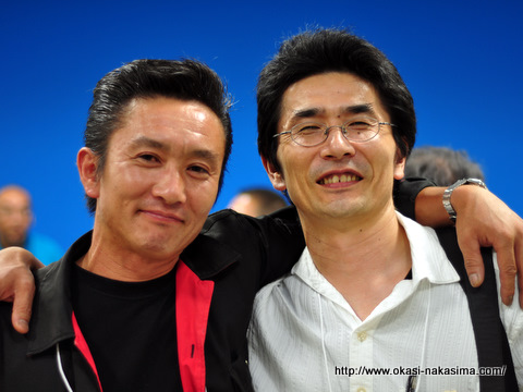 サンクリーン塩尻さんと木仙人さん サンクリーン塩尻さんと木仙人さん