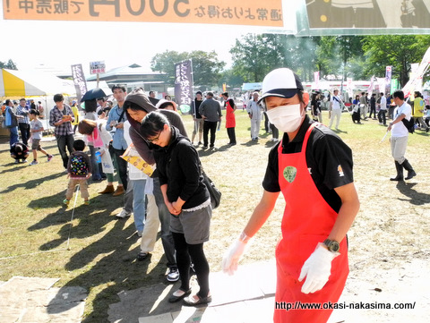 お客様の行列