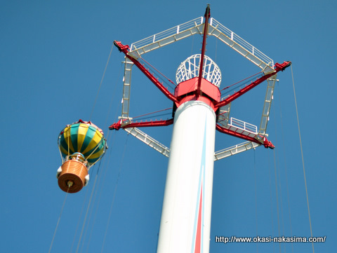 遊園地のアトラクション