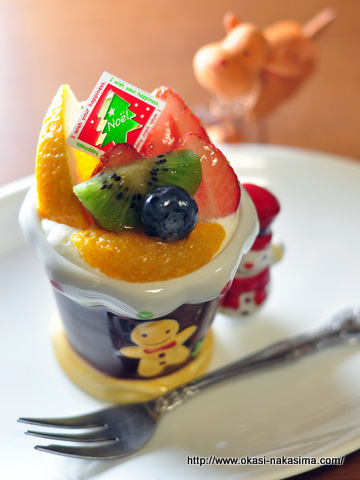 クリスマスアラモード雪だるま
