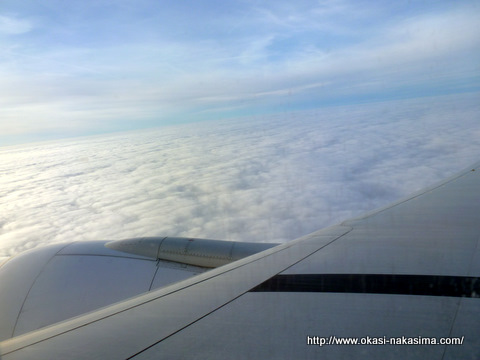 フライト中の空 フライト中の空