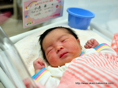 ベットに寝かせてもスヤスヤ