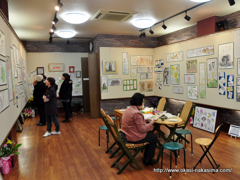 中村先生の個展