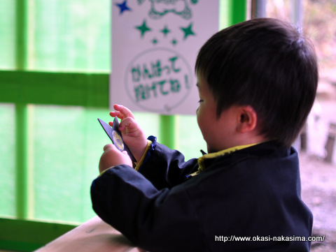 手裏剣投げに挑戦