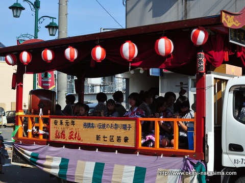 お祭りの様子