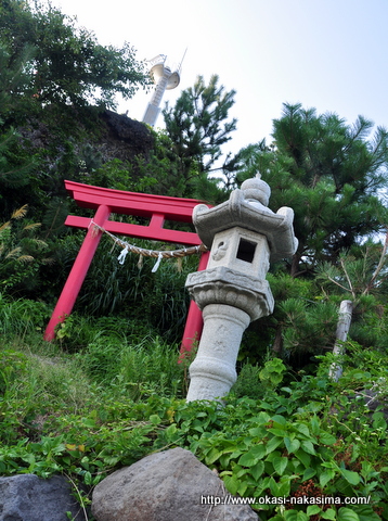 弁天岩鳥居 弁天岩鳥居