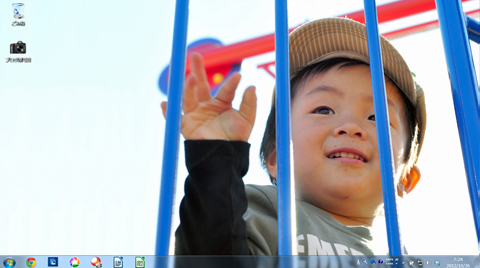 Windows7の画面